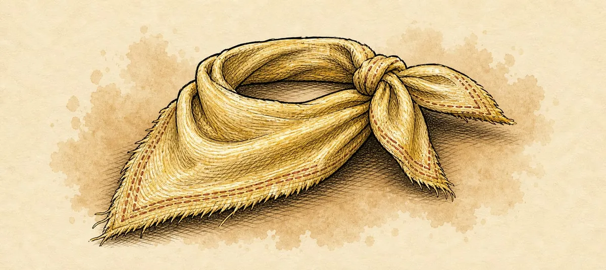 Corn Silk Bandana
