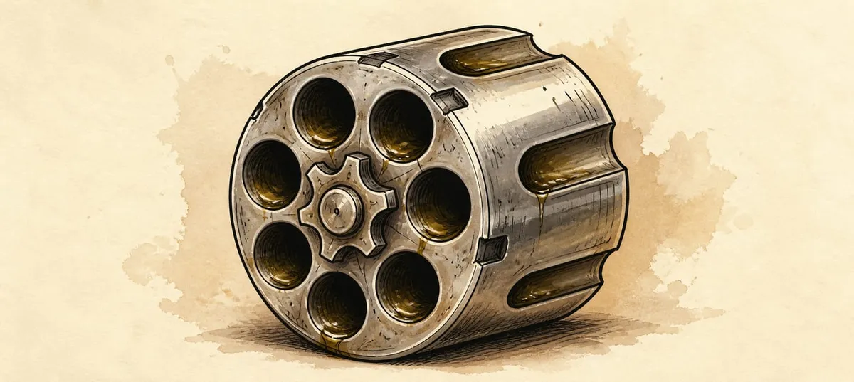 Greased Cylinder