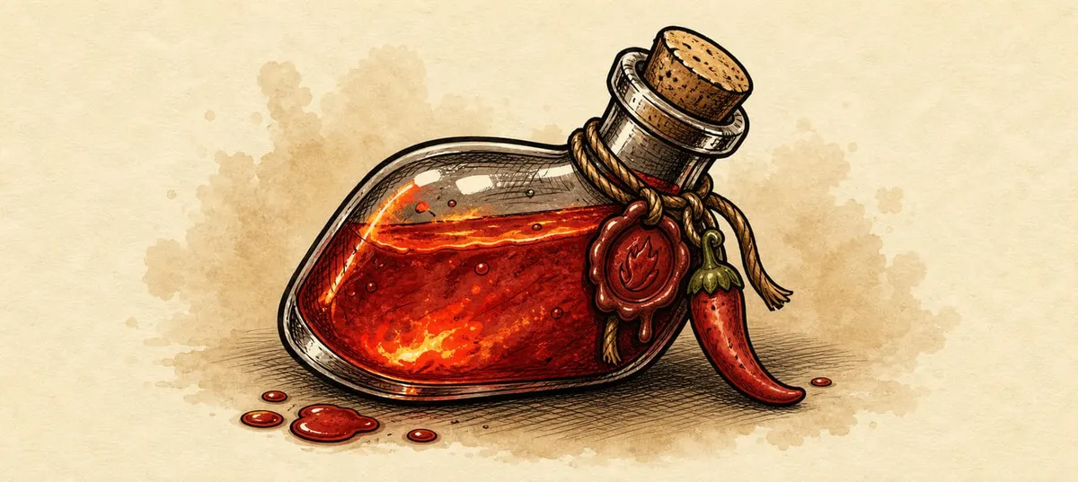 Hot Sauce Flask